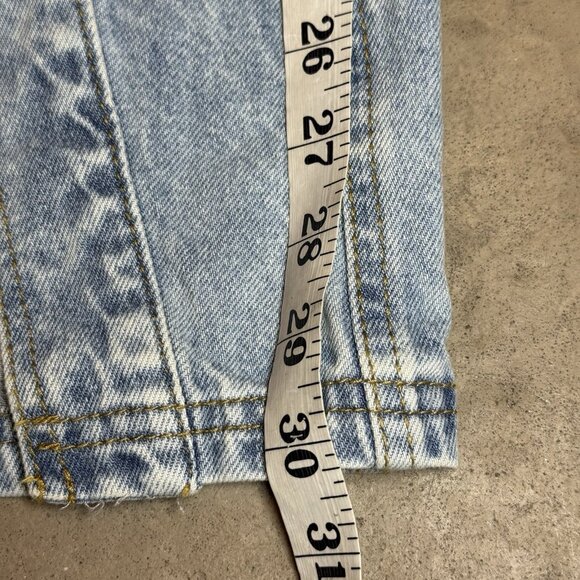 Hunter & Brown Women’s Denim Skirt XL Button Front Cargo Pockets - Picture 12 of 14